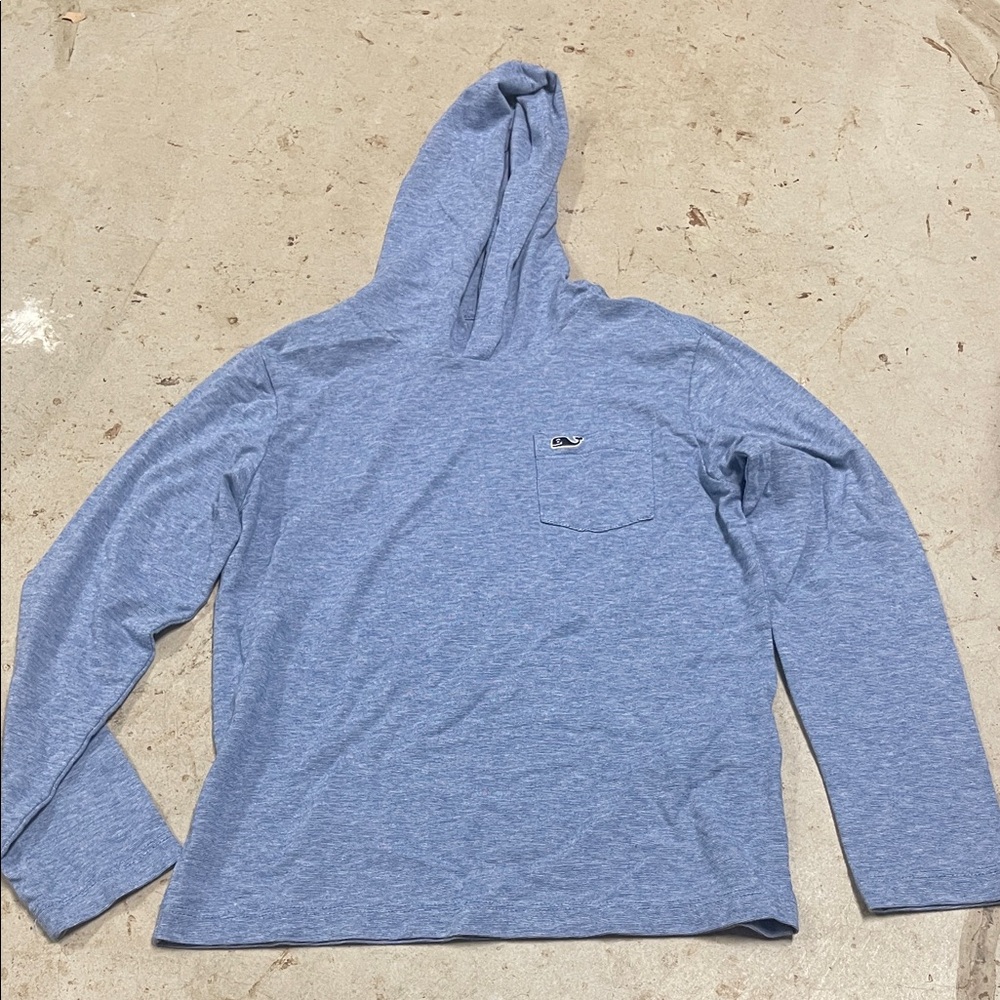 Vineyard Vines Light Blue Kids Performance Hoodie